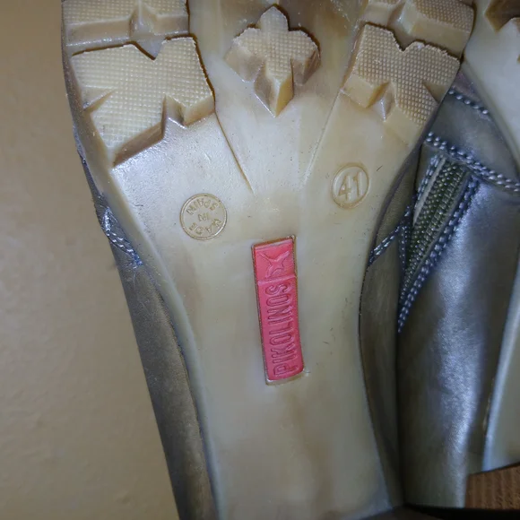 Women's Brown and Tan Heeled Boots - Picture 11 of 13